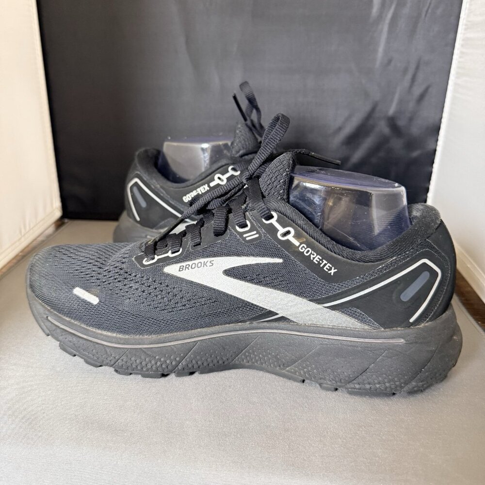 Brooks Women's Ghost 14 Black Athletic Running Shoes - Size 8.5 US - Picture 3 of 7